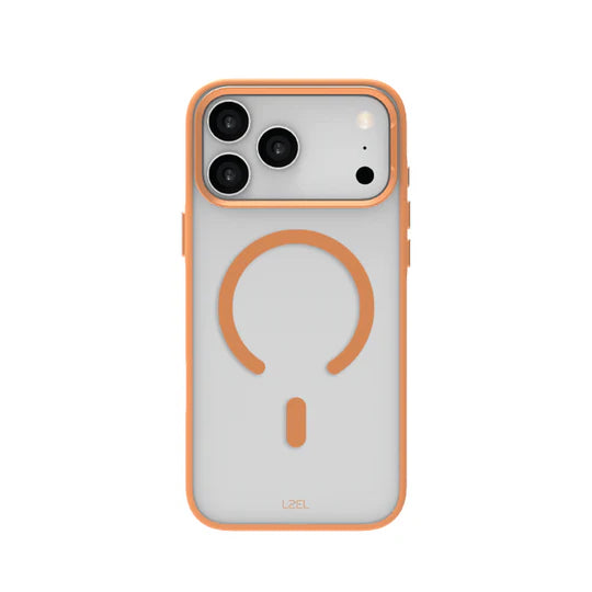 LZEL MagHexro Matte Case for iPhone 17 Pro Max | Orange LZEL MagHexro Matte Case for iPhone 17 Pro Max | Orange